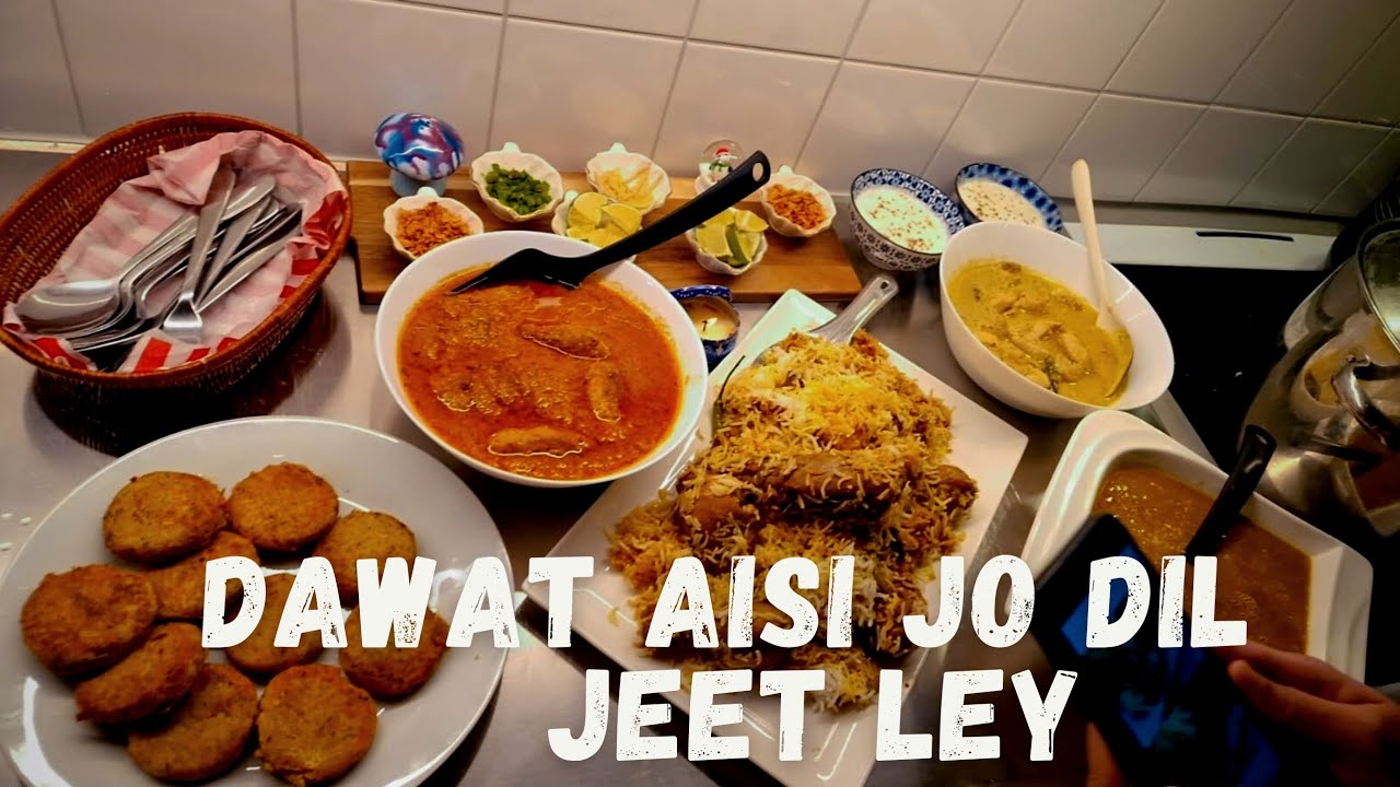 Lets cook food with me for dawat | dawat vlog | simple and easy dishes