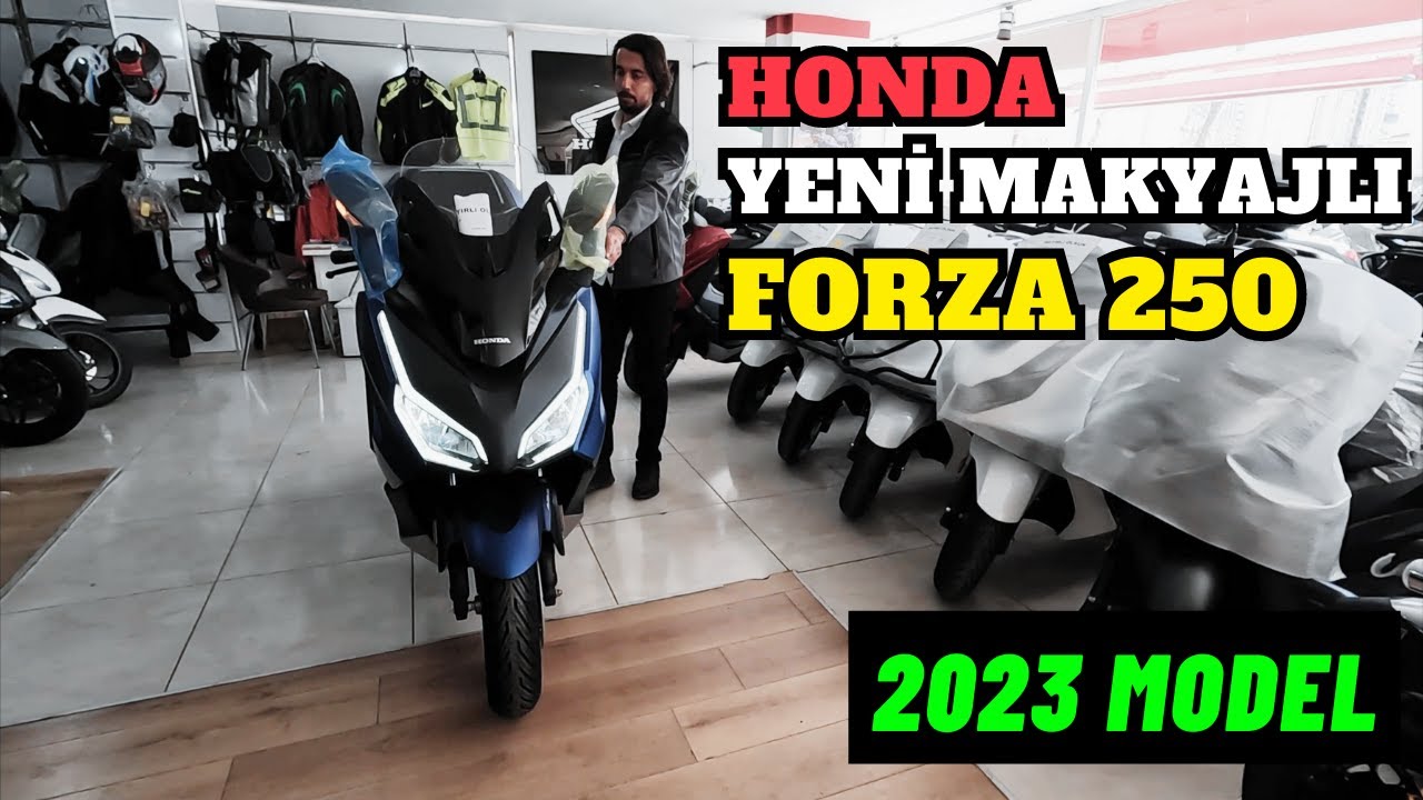 2023 Model Makyajlı Honda FORZA 250 Detaylı İncelik - Neler Değişmiş Değiştirmeye Değer Mi..?