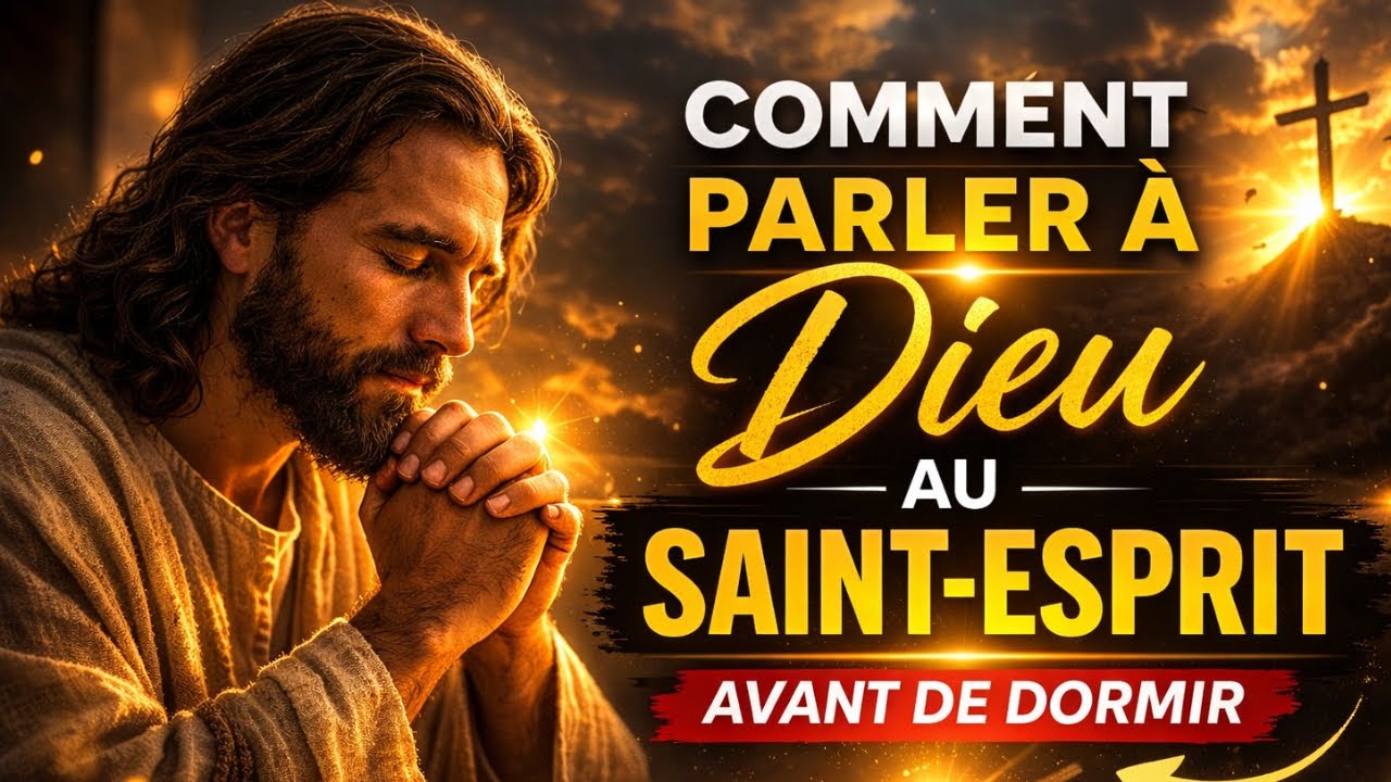 Les 10 paroles que le Saint-Esprit aime que tu dises avant de dormir