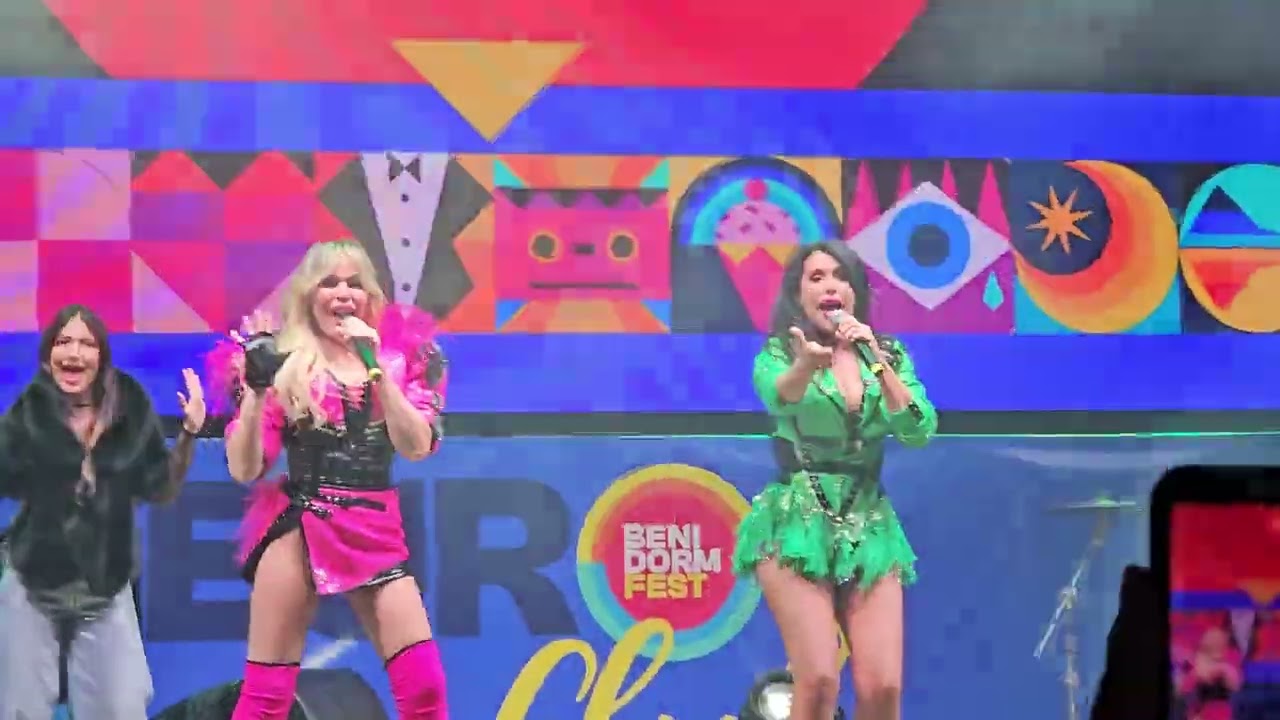 Sonia y Selena - Yo Quiero Bailar  (Concierto Euroclub | Benidorm Fest 2025)