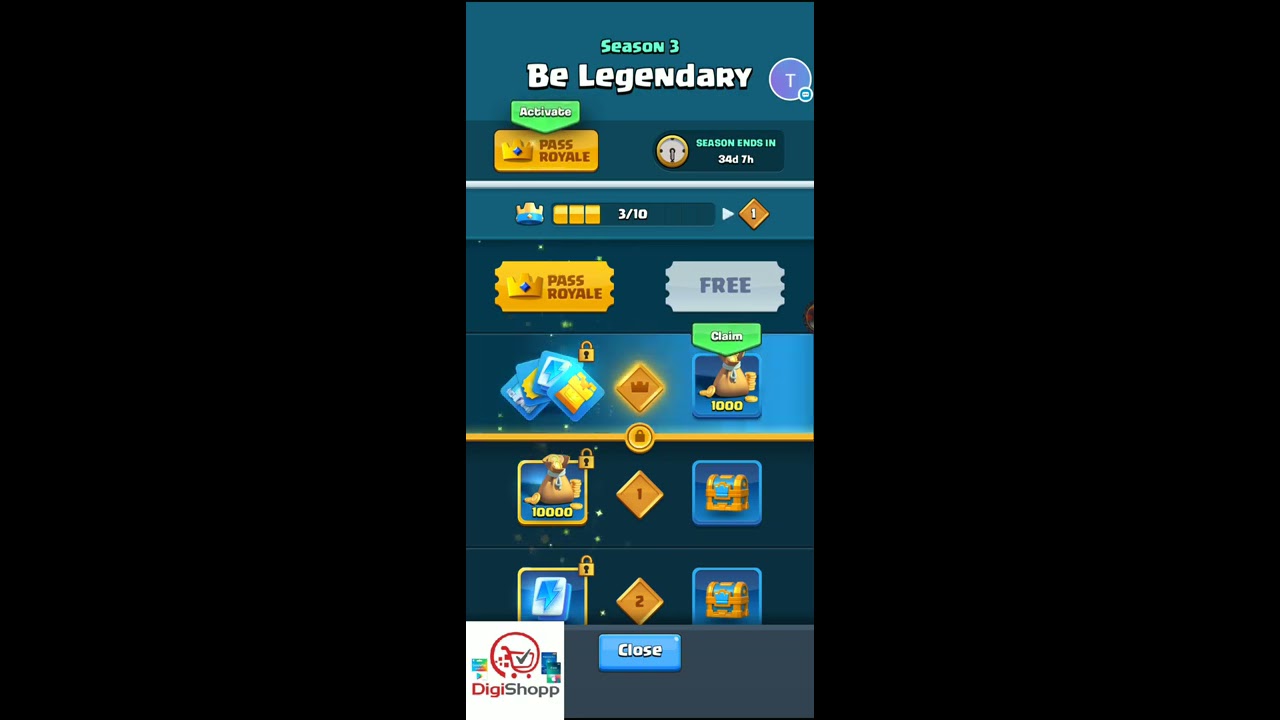 Como Comprar el Pass Royale en Clash Royale
