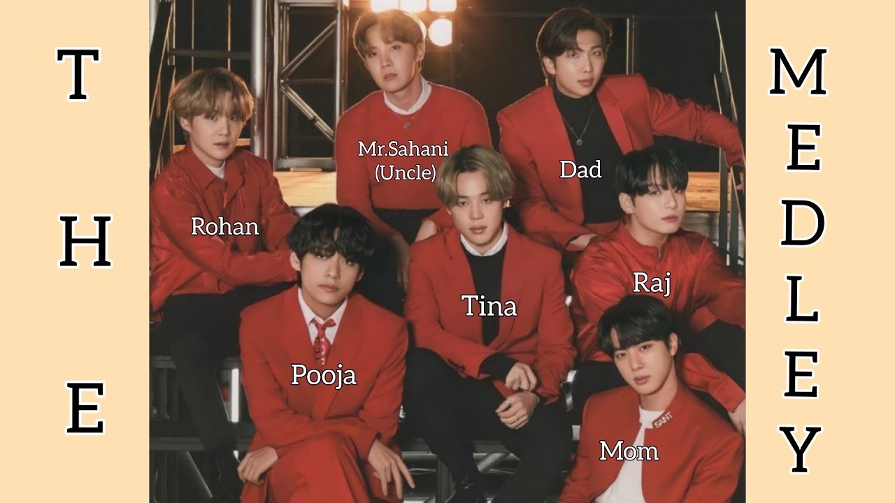 The Medley‌‌‌♪♪BTS💜Mujhse dosti karoge🤝Taekook,Yoonmin, Namjin and J-hope🥰