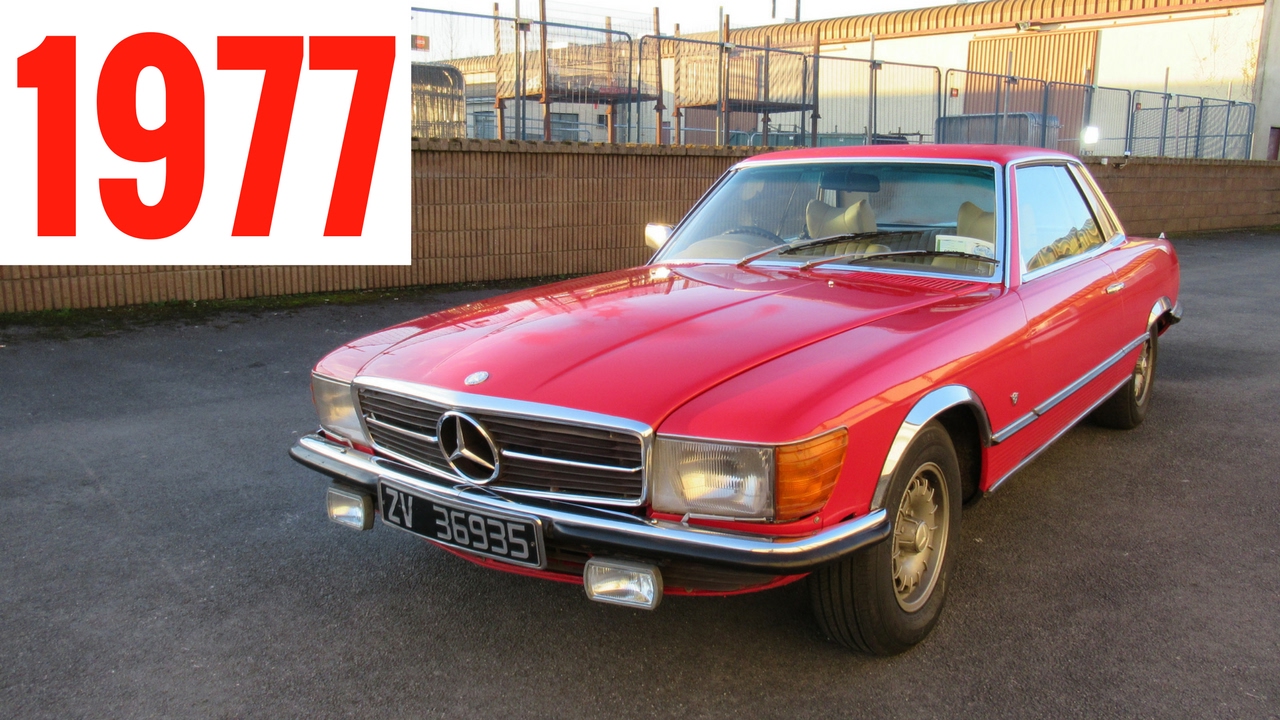 Driving A Classic 1977 Mercedes-Benz 450 SLC - Stavros969