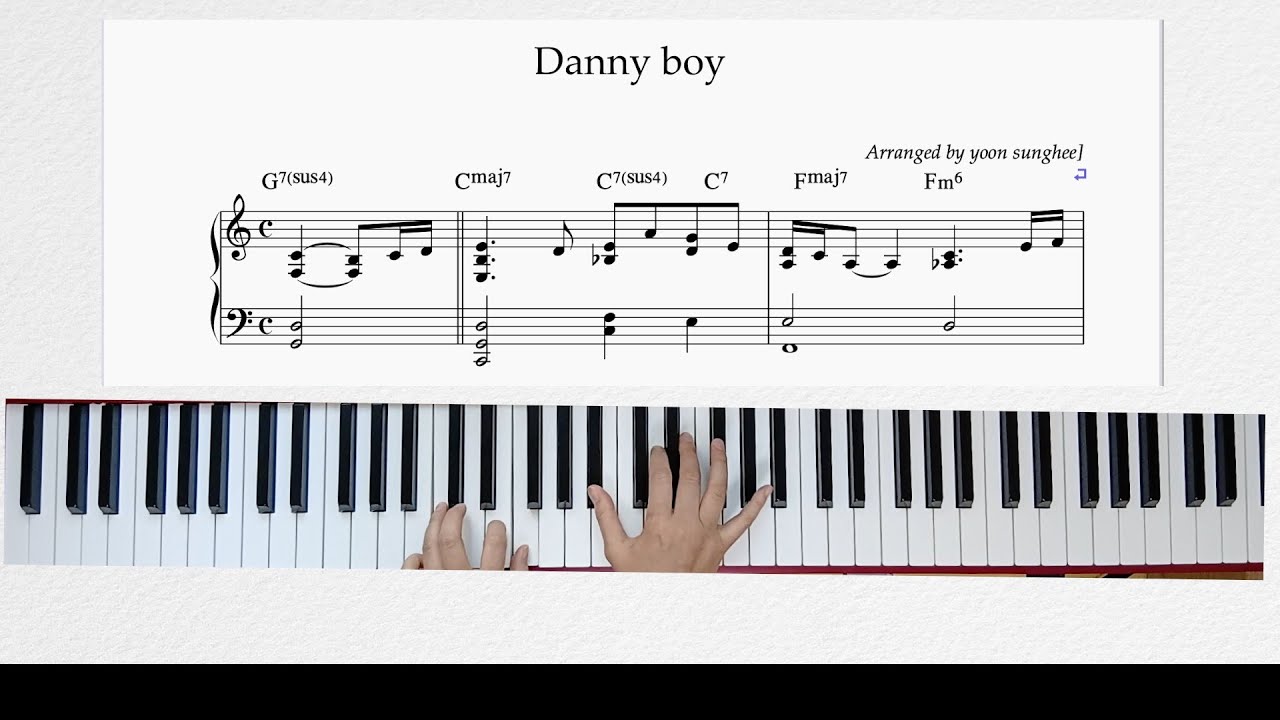[Leed sheet] Danny boy, 아 목동아