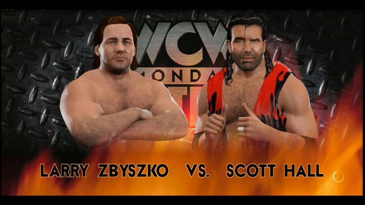 WWE 2K17 (Xbox One)   Larry Zbyszko vs Scott Hall.