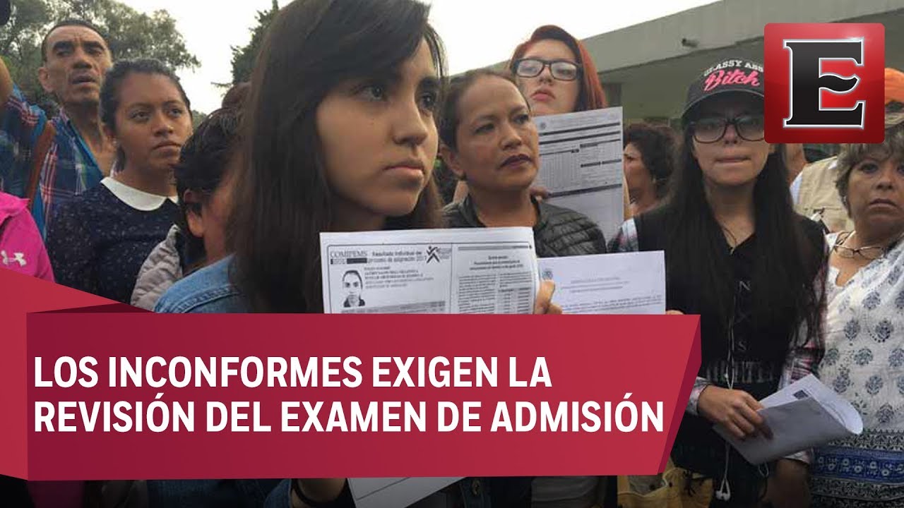 Malestar en aspirante a bachillerato por resultados del Comipems