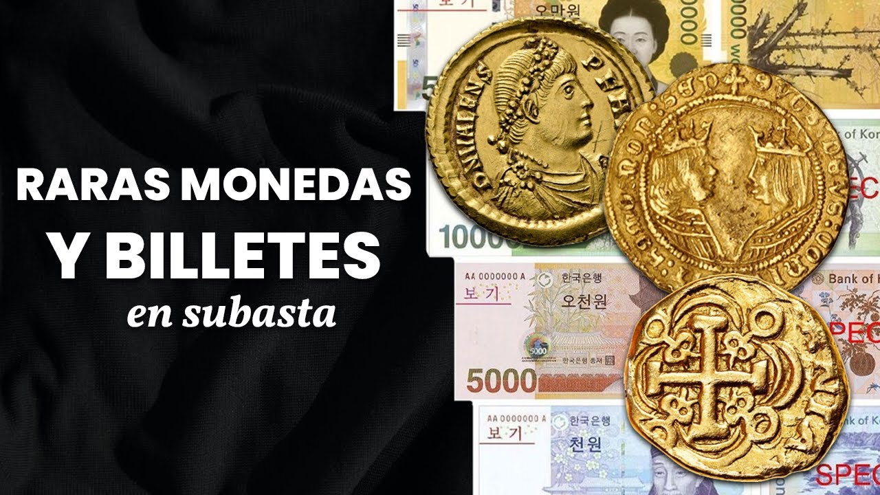 Raras monedas y billetes internacionales a subasta | Panam&aacute;, 4 de marzo de 2023
