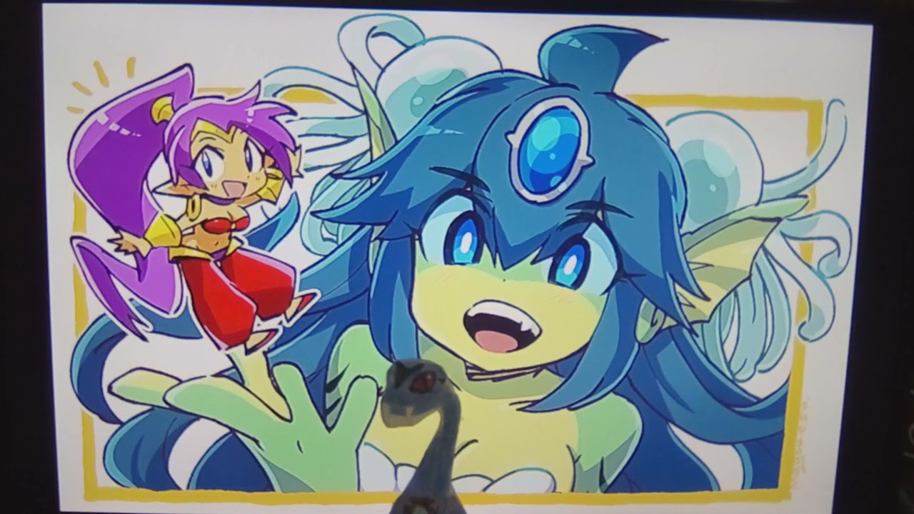 Nicholas The Anacondrai (Me) With Giga Mermaid And Shantae