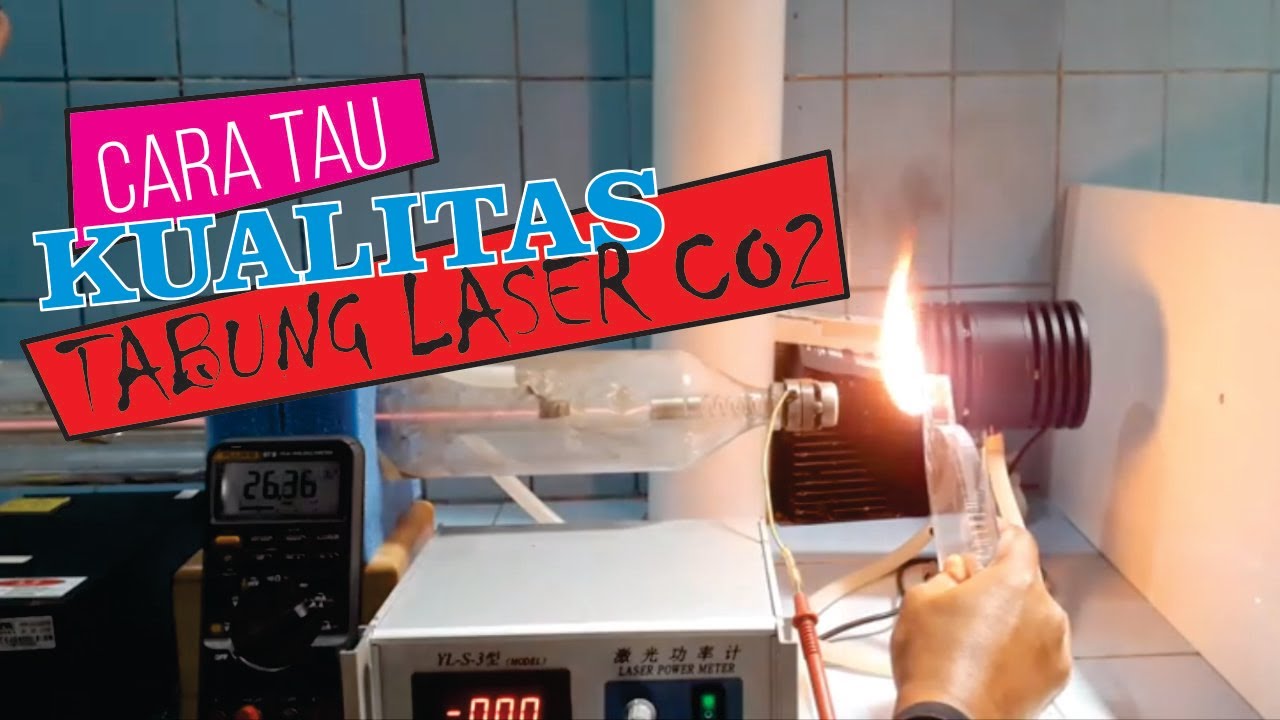 Cara cek tabung laser co2