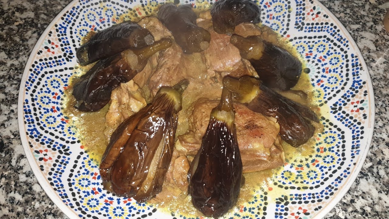 طريقة تحضير طاجين معسل بدنجان كيجي يا سلاااام 