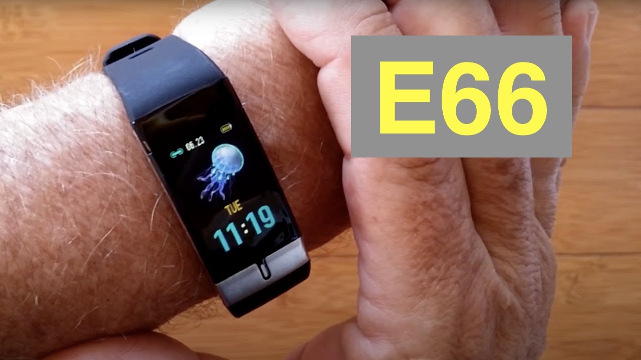 Bakeey E66 Continuous Temperature IP68 Waterproof ECG Charts Health Smartwatch: Unboxing & 1st Look