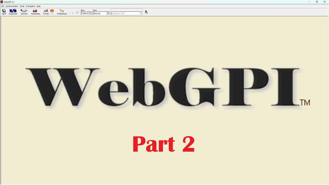 WebGPI Communication Software i2