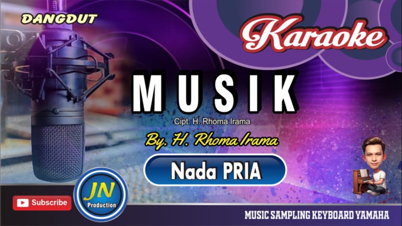 Musik_Karaoke Dangdut Keyboard_Nada Pria_By. H. Rhoma Irama