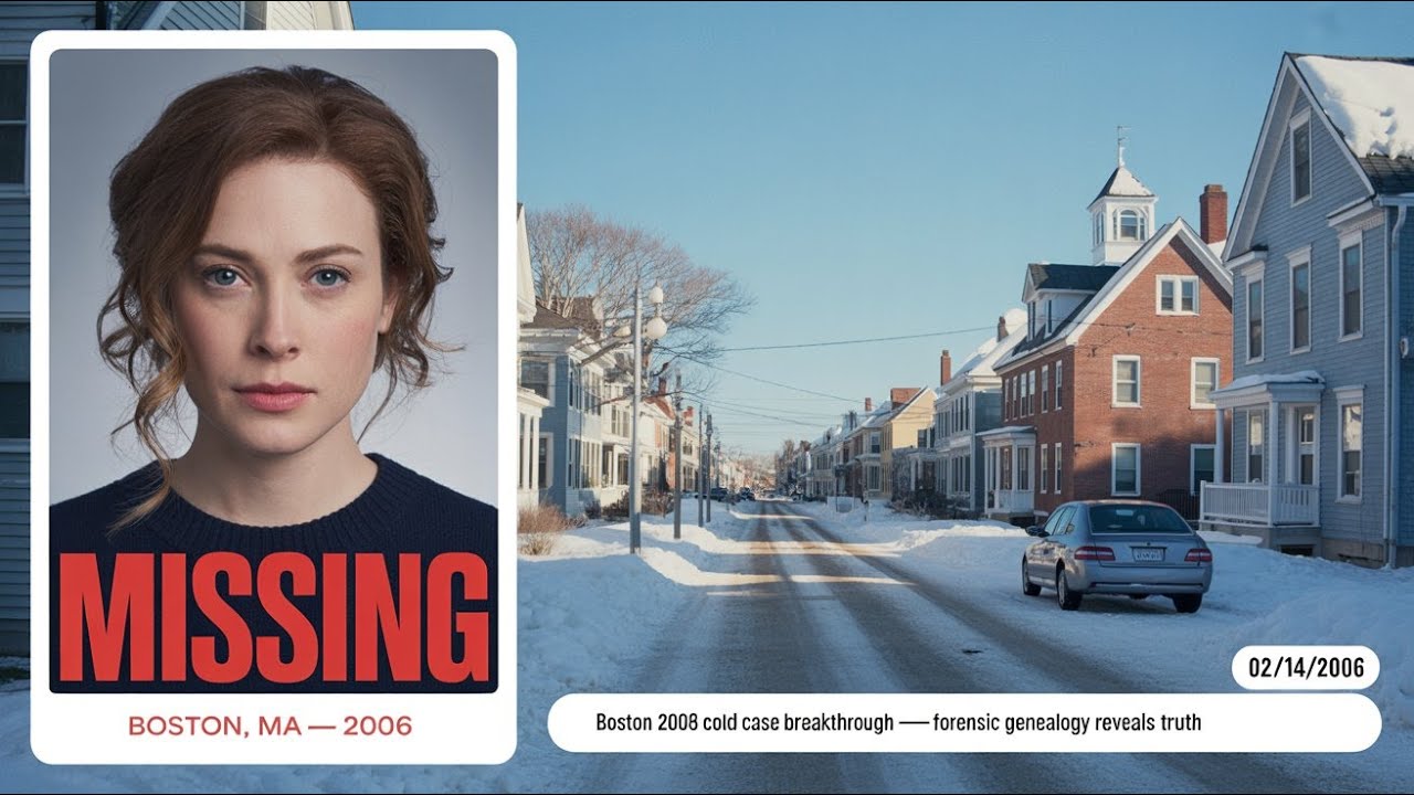 Boston 2006 cold case breakthrough &mdash; forensic genealogy reveals truth