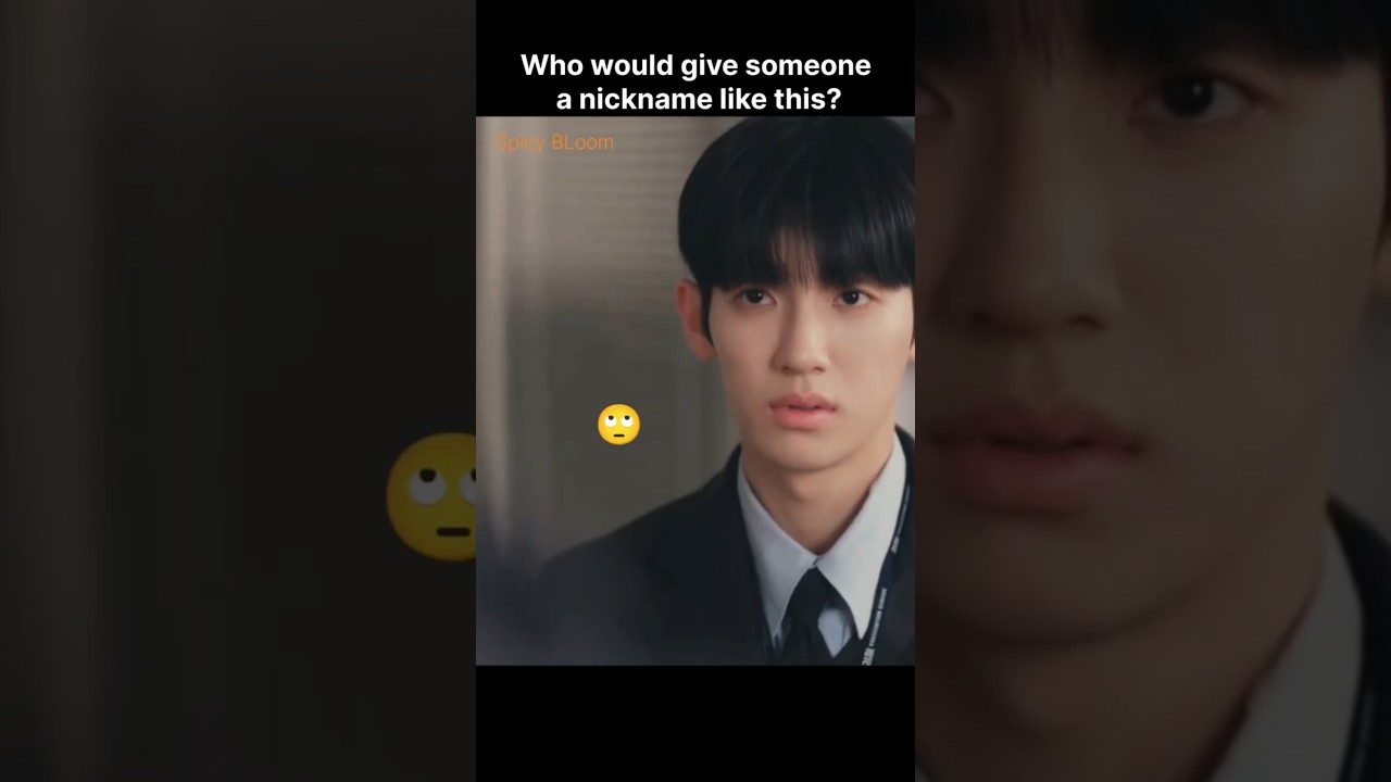 I've Never Seen a Nickname Like This 🤣 the prosecutors proposal bl series #bl #kdrama