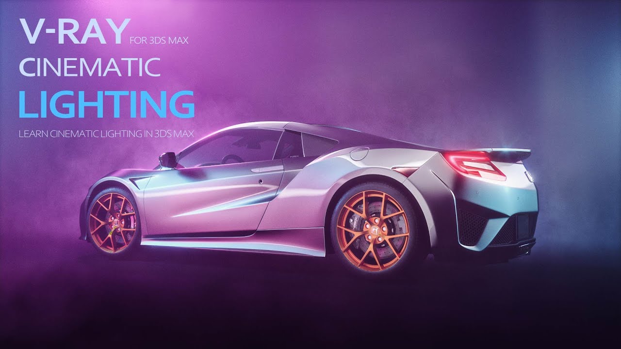 V-Ray Cinematic Lighting Tutorial in 3Ds Max