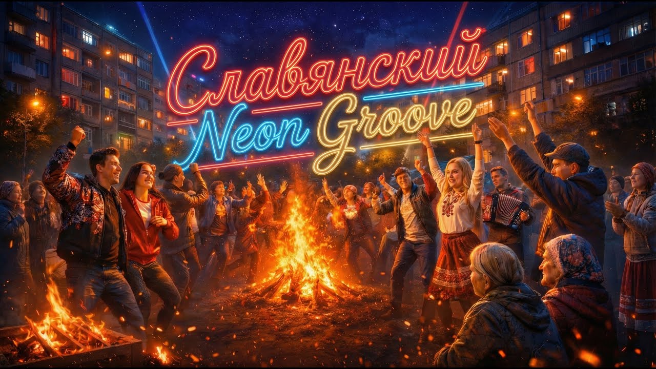 Мы качаем весь град – Neon Folk EDM Anthem | Slavic Drop at 128 BPM 🔥