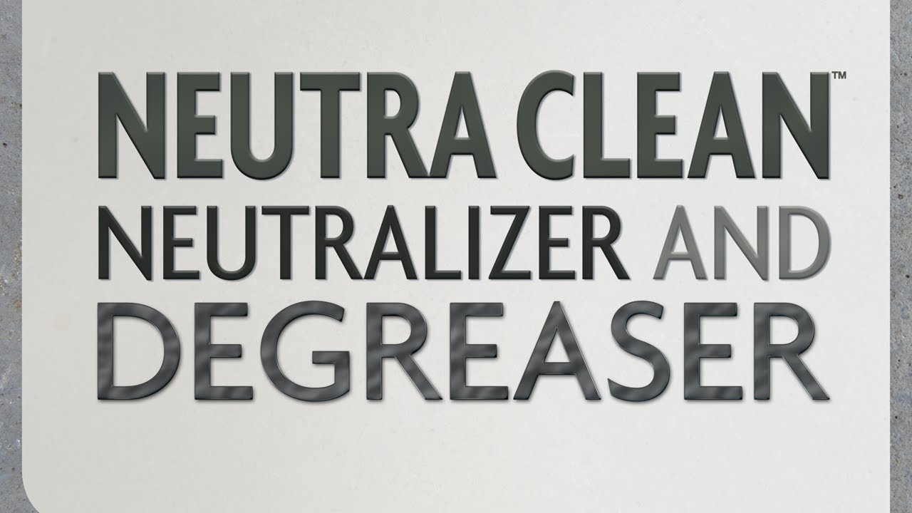 Kemiko&reg; Neutra Clean&trade; Neutralizer and Degreaser Overview
