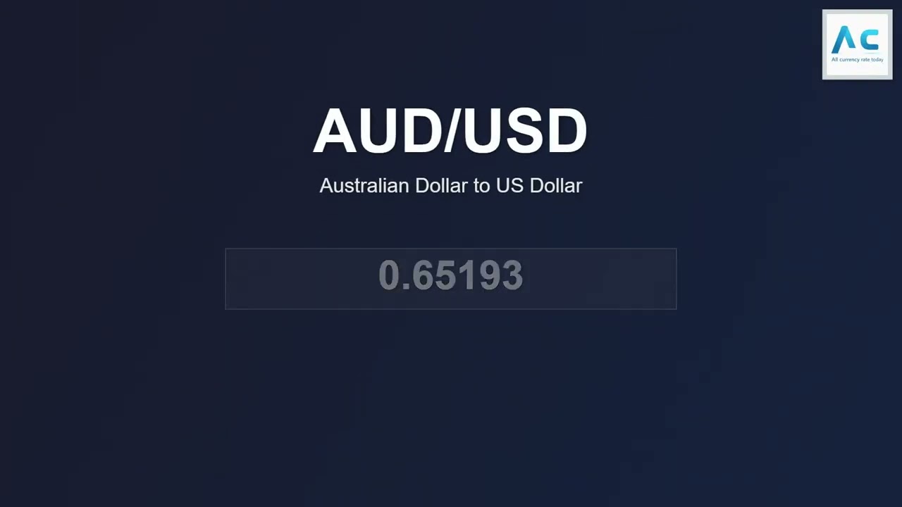 AUD to USD Today   Australian Dollar vs US Dollar   15 October 2025   AUD Rising 📈 USD Falling 1