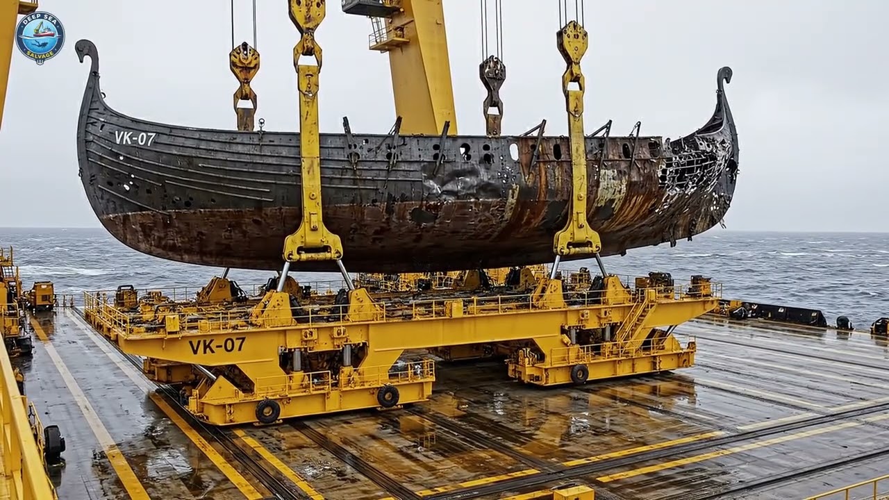 How We're Salvaging a Sunken Viking Ship: Preservation Secrets Exposed I Marine Archaeology