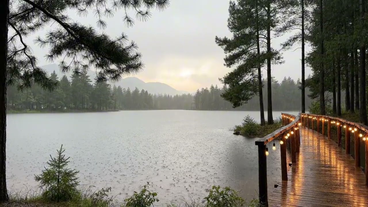 Relaxing Piano Music With Rain Sound For Deep Sleep And Relaxation | Breezify