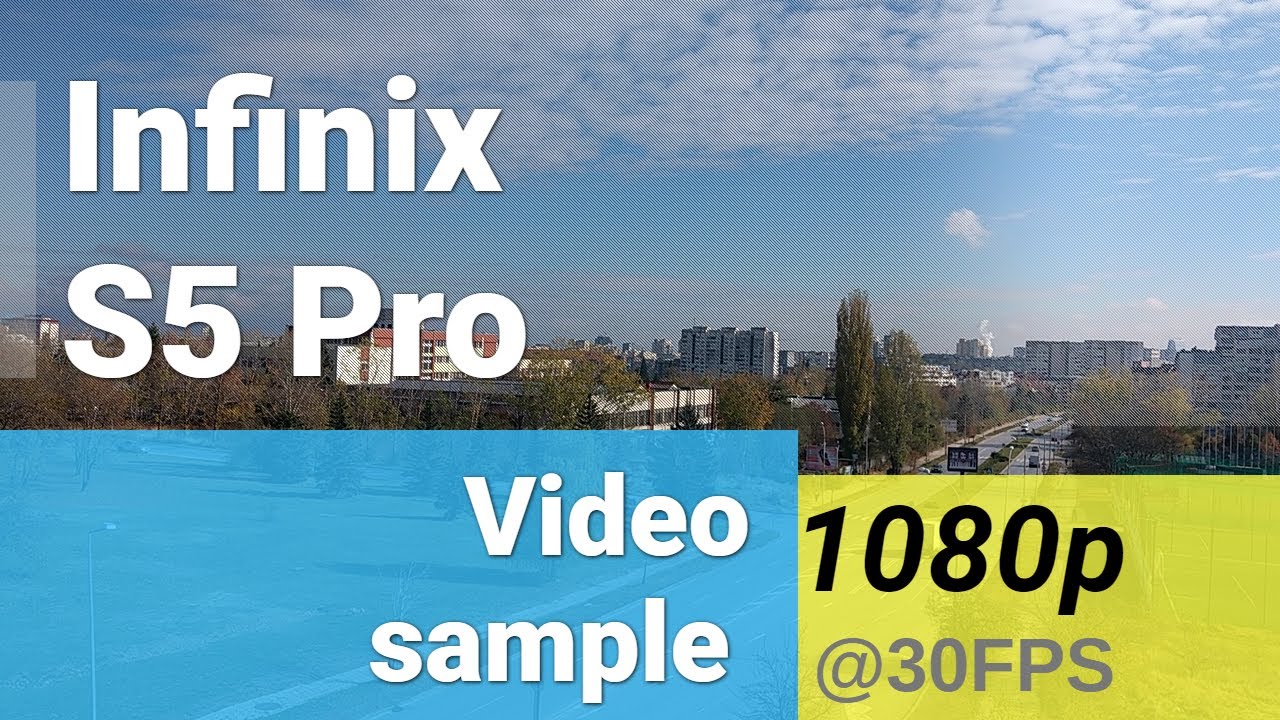 Infinix S5 Pro 1080p video sample