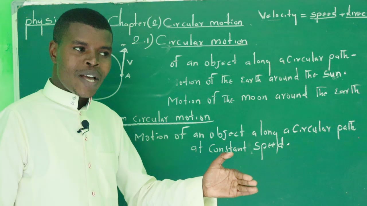 Physics form two:Chapter 2 circular motion