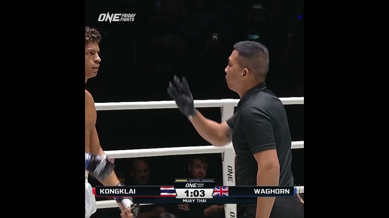Kongklai CRACKS Otis Waghorn twice in Round 1 👊💥 #ONEFridayFights67