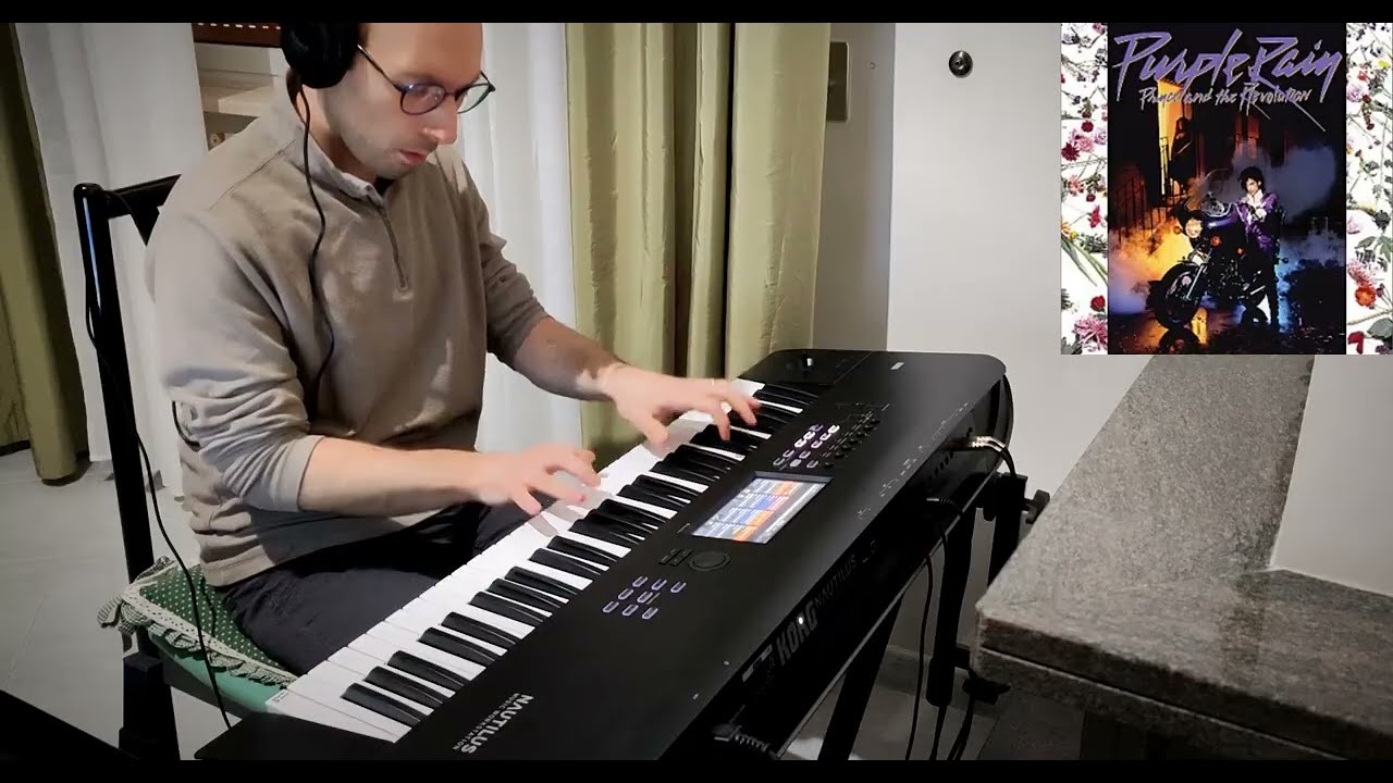 PURPLE RAIN - PRINCE | Isolated Keyboard Cover