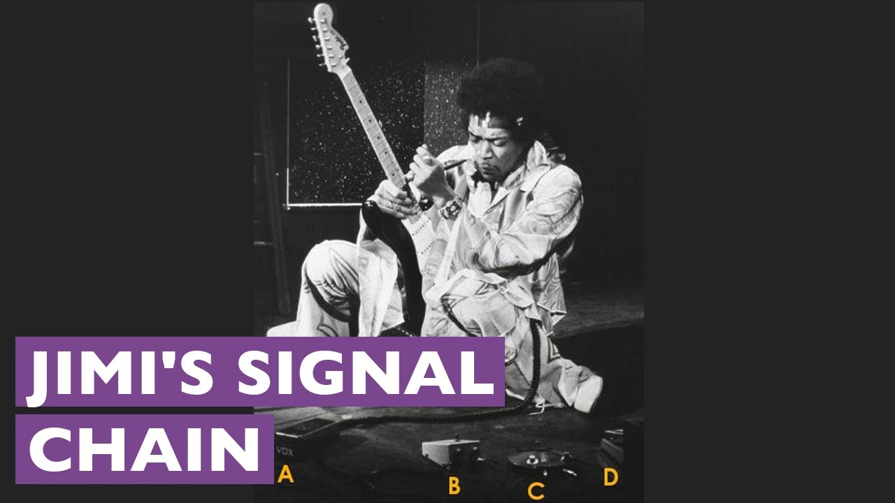 Jimi Hendrix Signal Chain + JAM + New Merchandise!