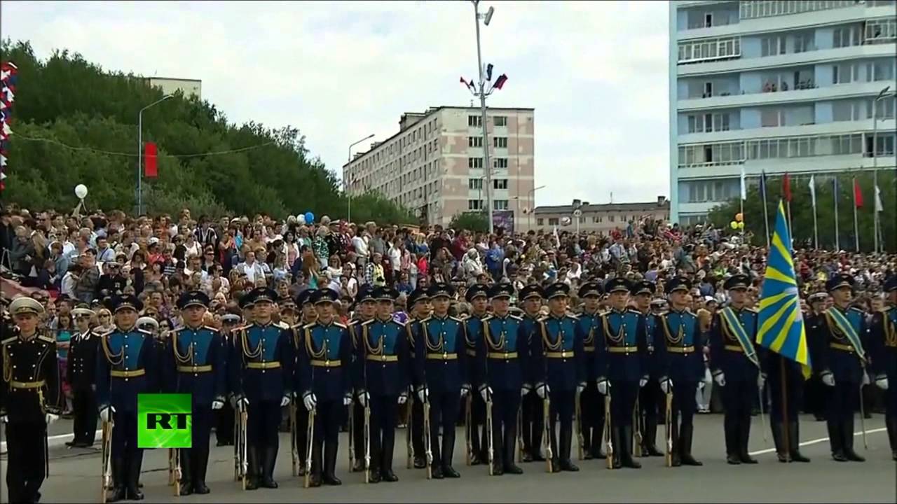 Североморск. День ВМФ. 1-я РПК Преображенского полка. 27.07.2014.