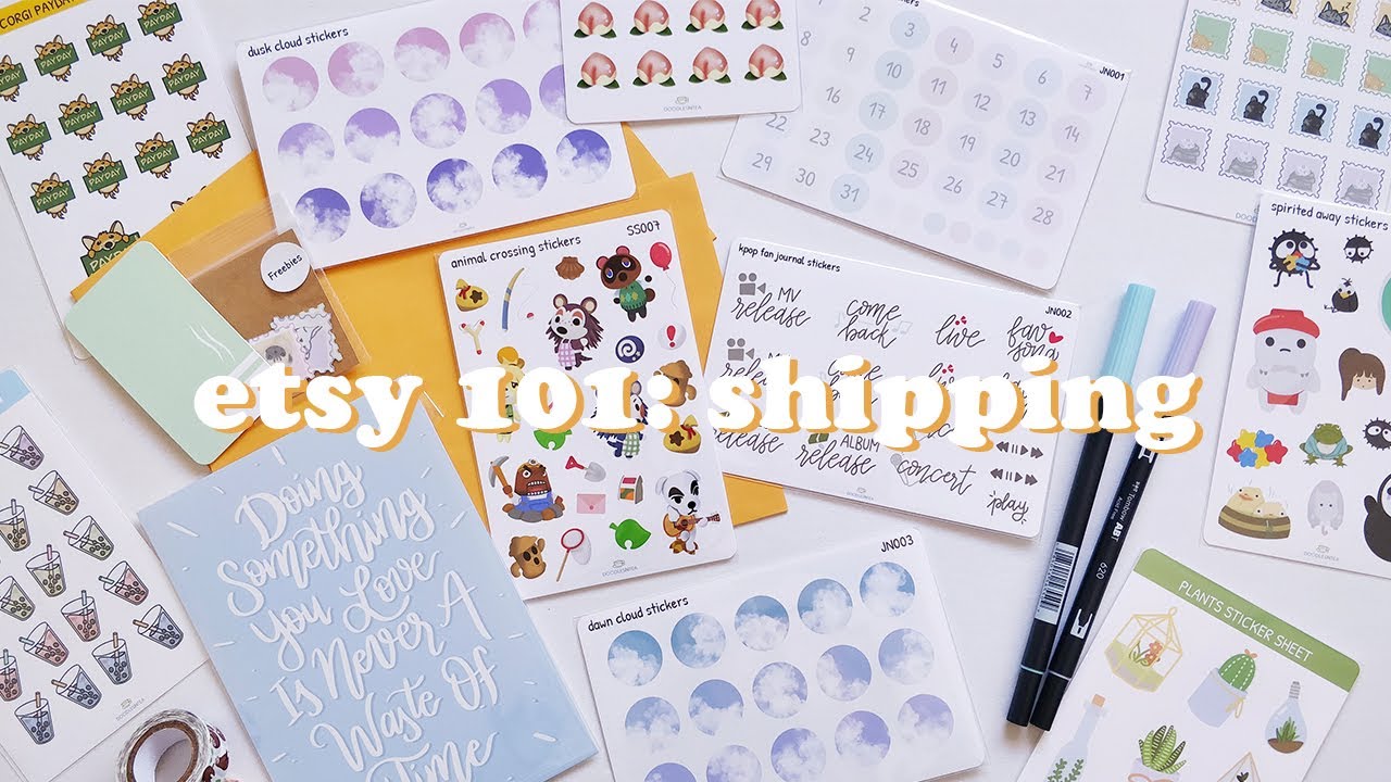 etsy 101: how shipping on Etsy works