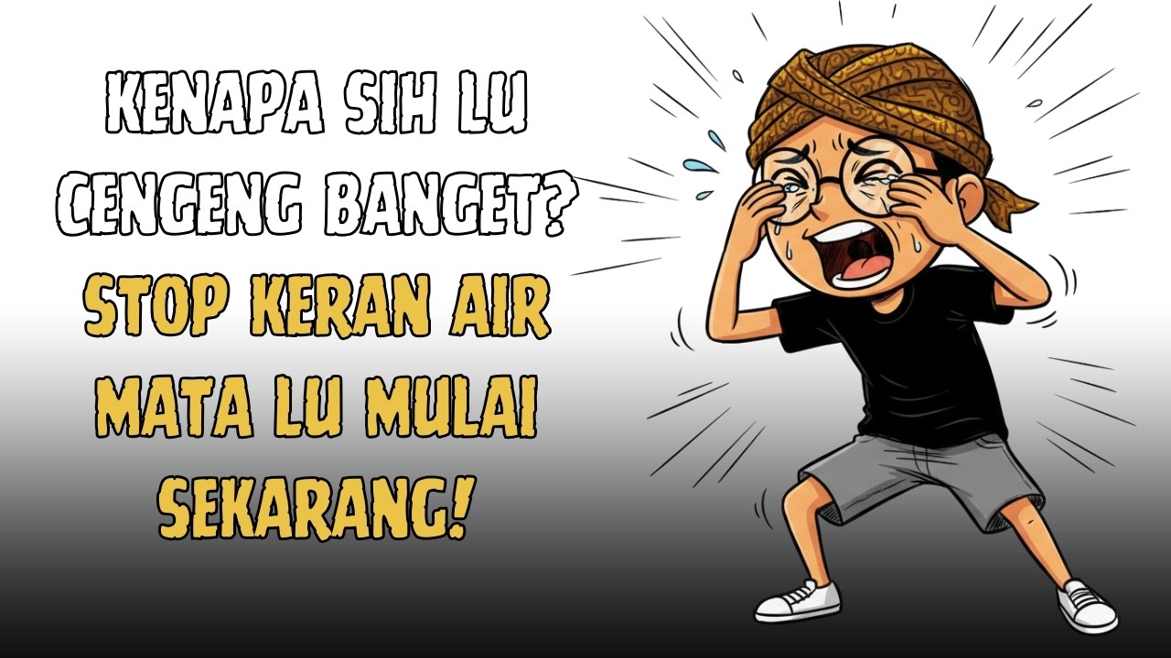 Lu Gampang Nangis Bukan Berarti Lu Lemah! (Rahasia Psikologi & Sains)