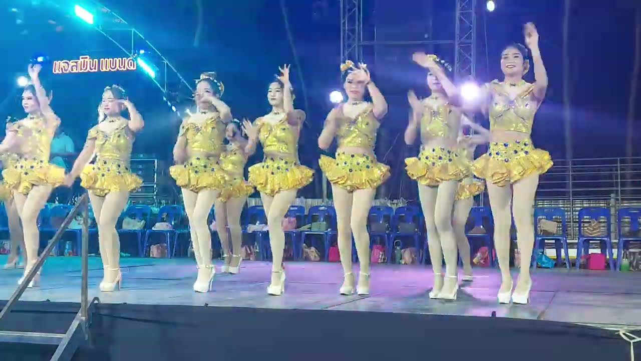 【#PhetchaburiDance】#รำวงเพชรบุรี✿10minite workout dance🎼ทรายทองเมืองเพชร✿สวย  ดุจนางฟ้า 1 [Samsung2]