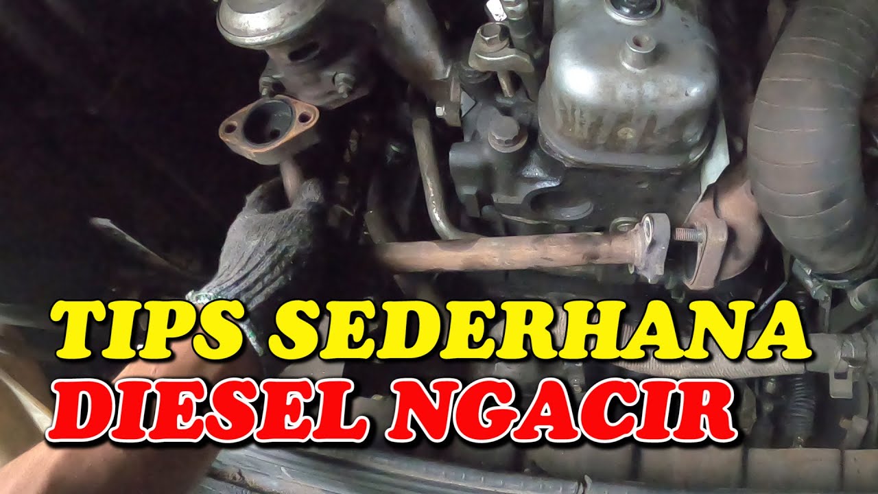 CARA BIKIN TENAGA DIESEL NAIK, BLOK SISTEM EGR
