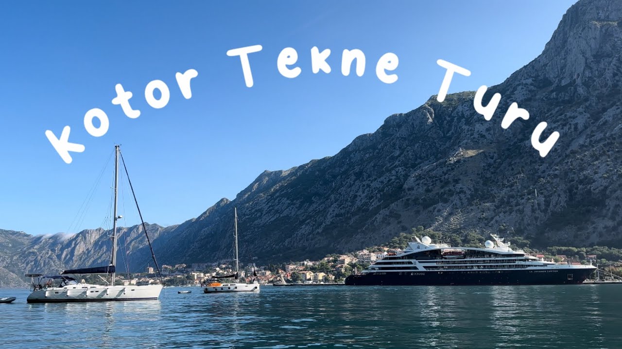 Kotor Tekne Turu - Kayaların Leydisi,Denizaltı Tüneli,Maluma,Mavi Mağara 🛥️