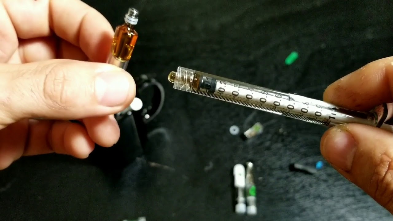 How To Fill RX Vapor Co. Oil Tanks Cartridges