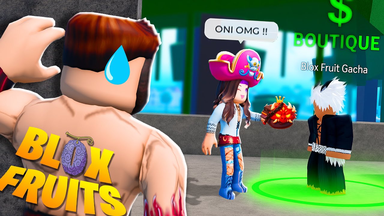 J'ESPIONNE ma FAN GIRL FOLLE sur BLOX FRUIT !! (Blox Fruit #183)