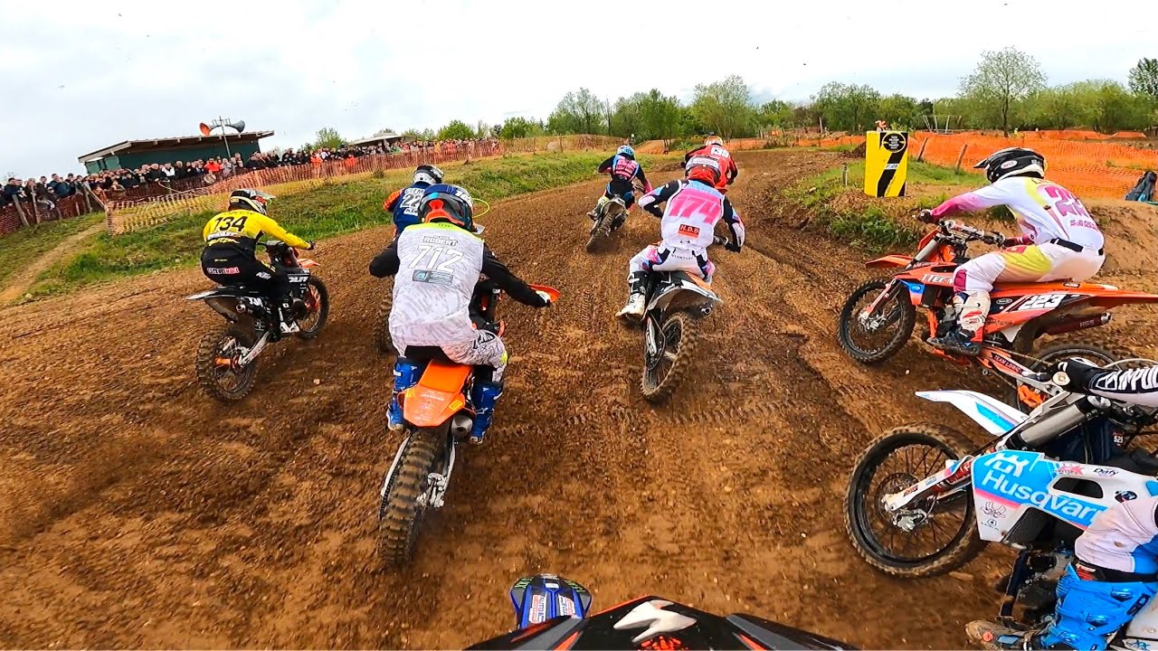 LA BAGARRE en 125cc 🏁⚔️// COURSE MOTCROSS Steinbourg 2024