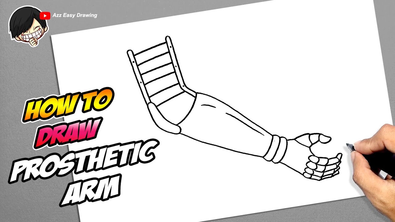 How to draw Prosthetic Arm