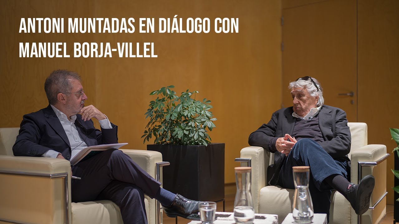 Antoni Muntadas en diálogo con Manuel Borja-Villel @Universitat Politècnica de València - UPV