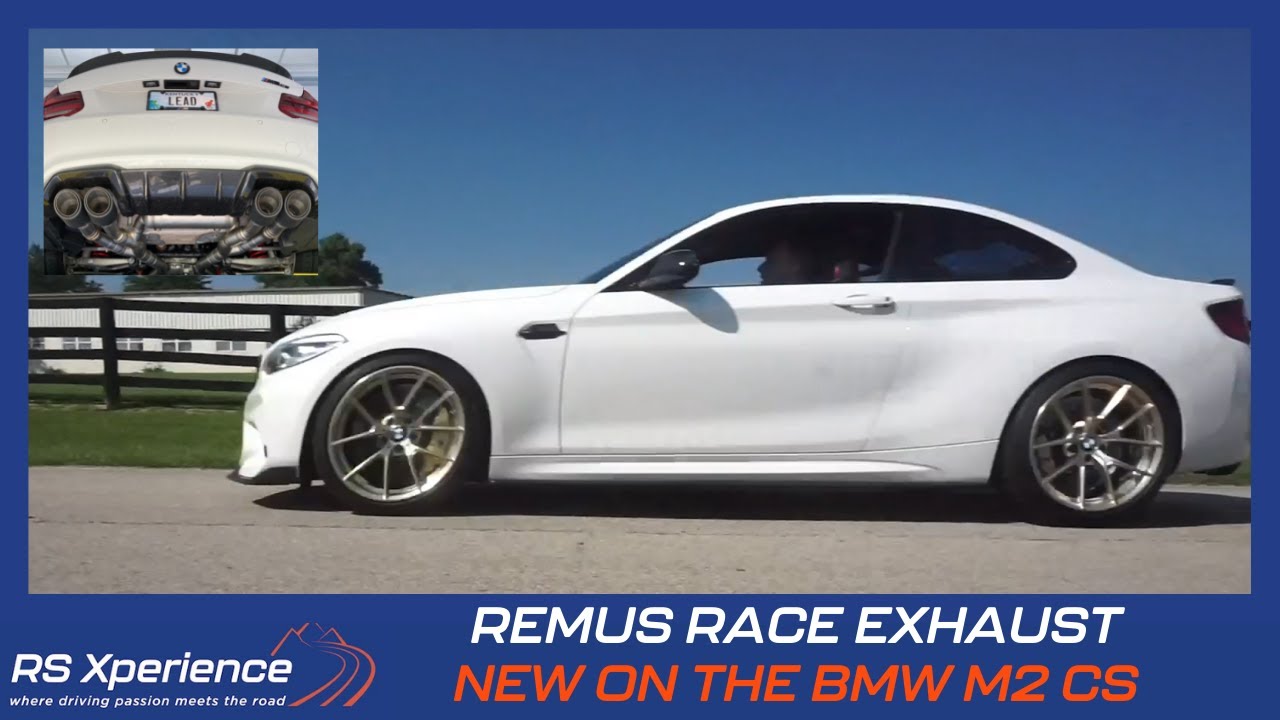 F87 M2 CS - TESTING THE NEW EXHAUST!
