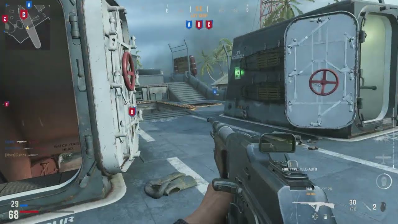 gameplay cod vanguard Gavutu bar
