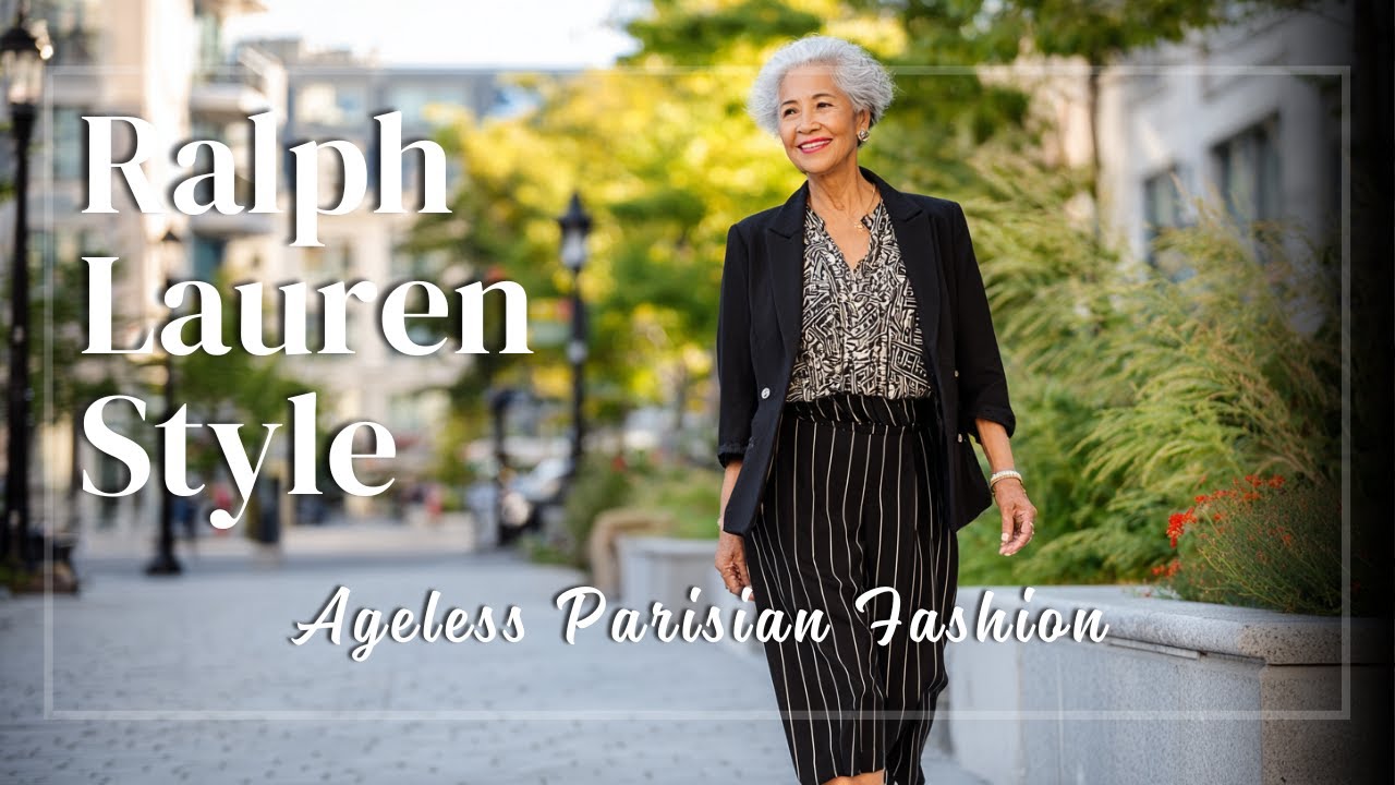 2026 Ralph Lauren Parisian Style Elegant Outfits for Women Over 50