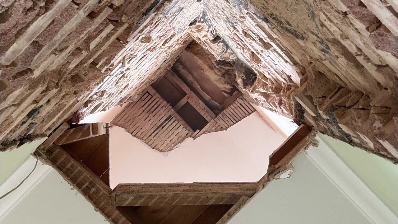 Removing a chimney stack Part 1 