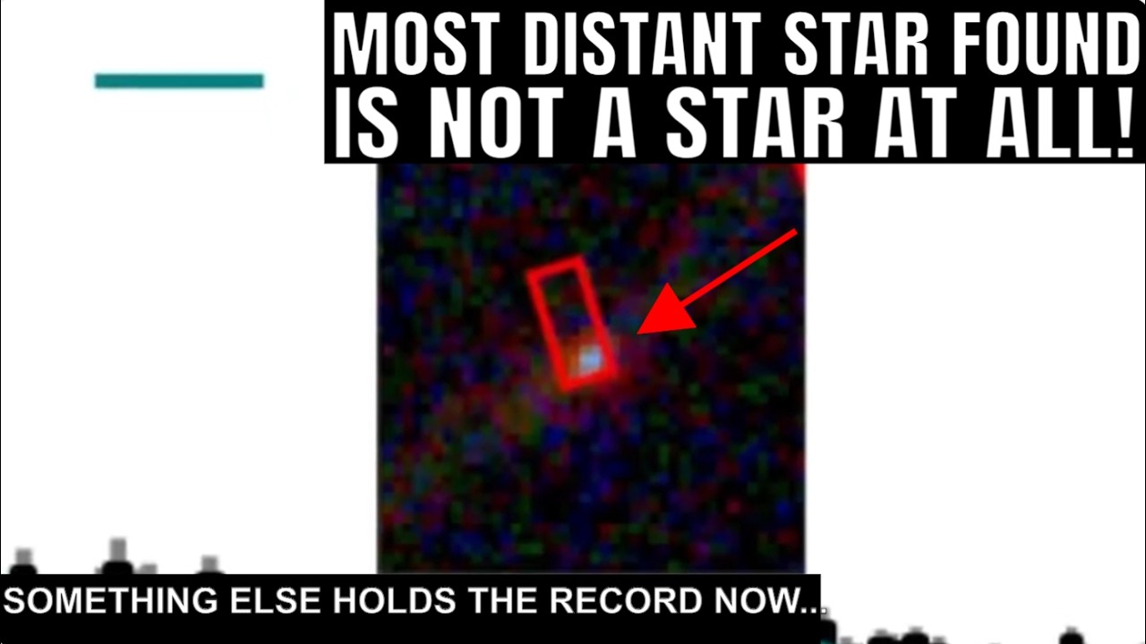Earendel, The Farthest Star Ever Found Is NOT a Star At All