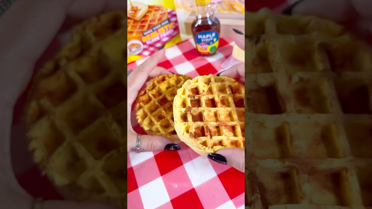 Zuru Slime Mart Waffles #gifted #asmr #slimemart