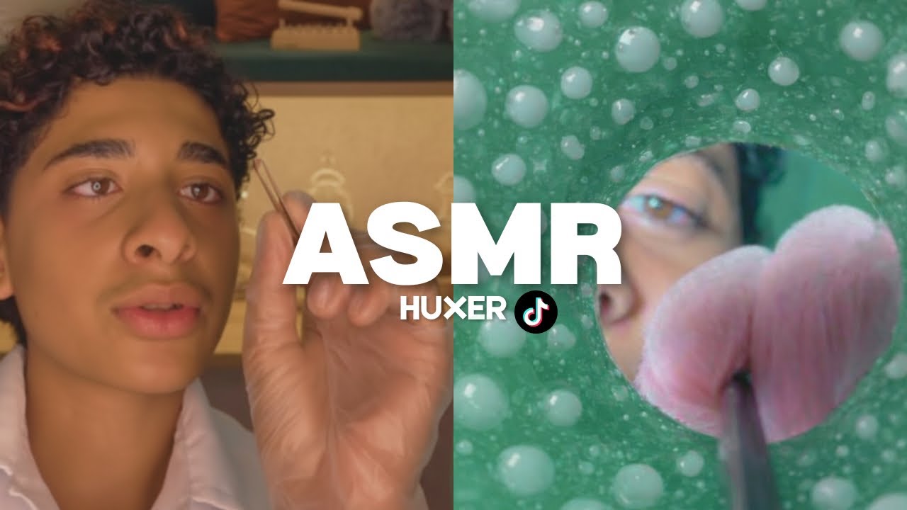 TENTE NÃO DOMIR COM ESSE COMPILADO DO HUXER ASMR 😴🔉