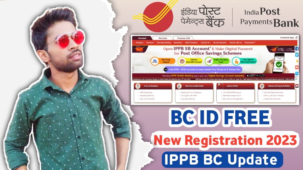 IPPB BC Registration 2023 | IPPB BC ID Free | IPPB Bc Registration Karen |Anupendra singh | Ippb bc
