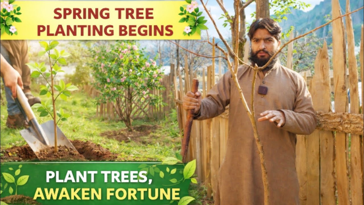 Plant Trees, Secure Your Future | Spring Tree Plantation Season Begins | Importance of Trees